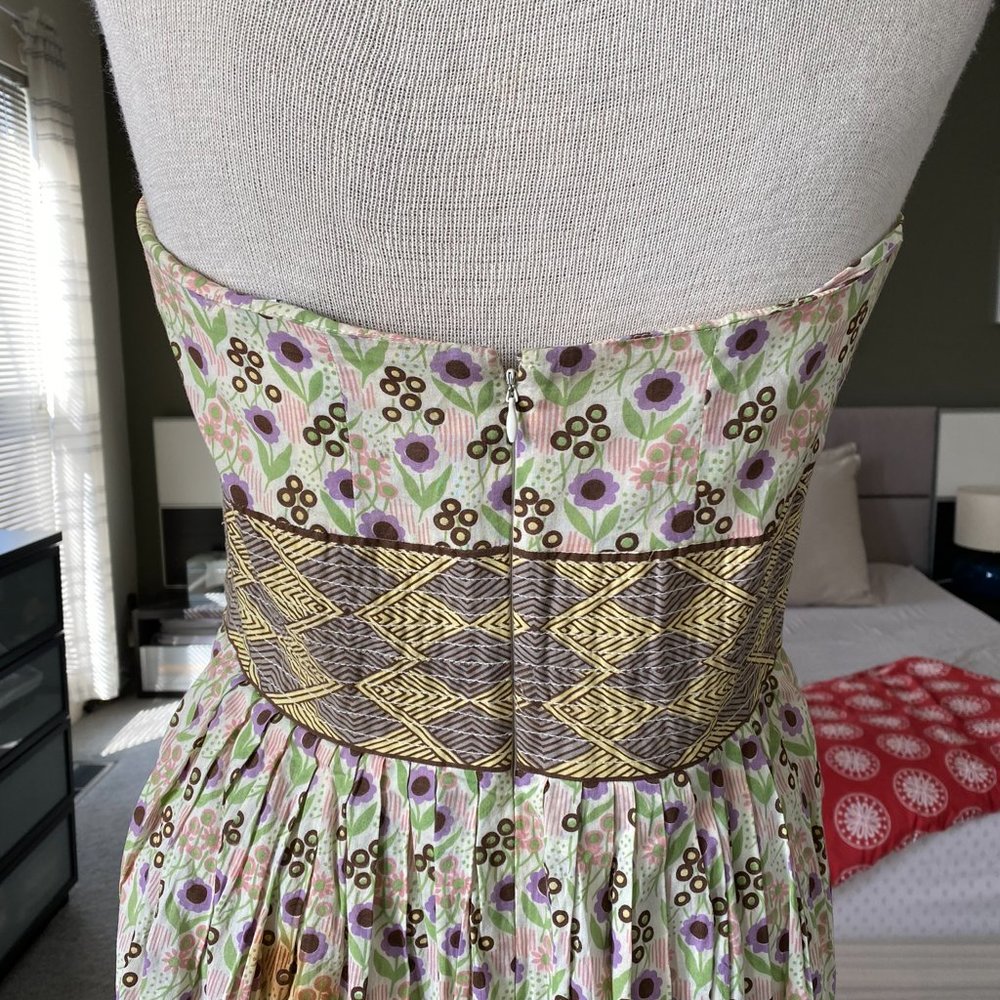 Plenty by Tracy Reese Strapless Summer Dress in Floral US8 - G - Picture 10 of 10